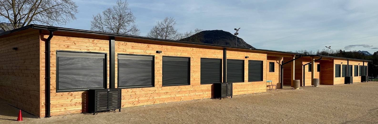 Bâtiment modulaire Ecole en bois