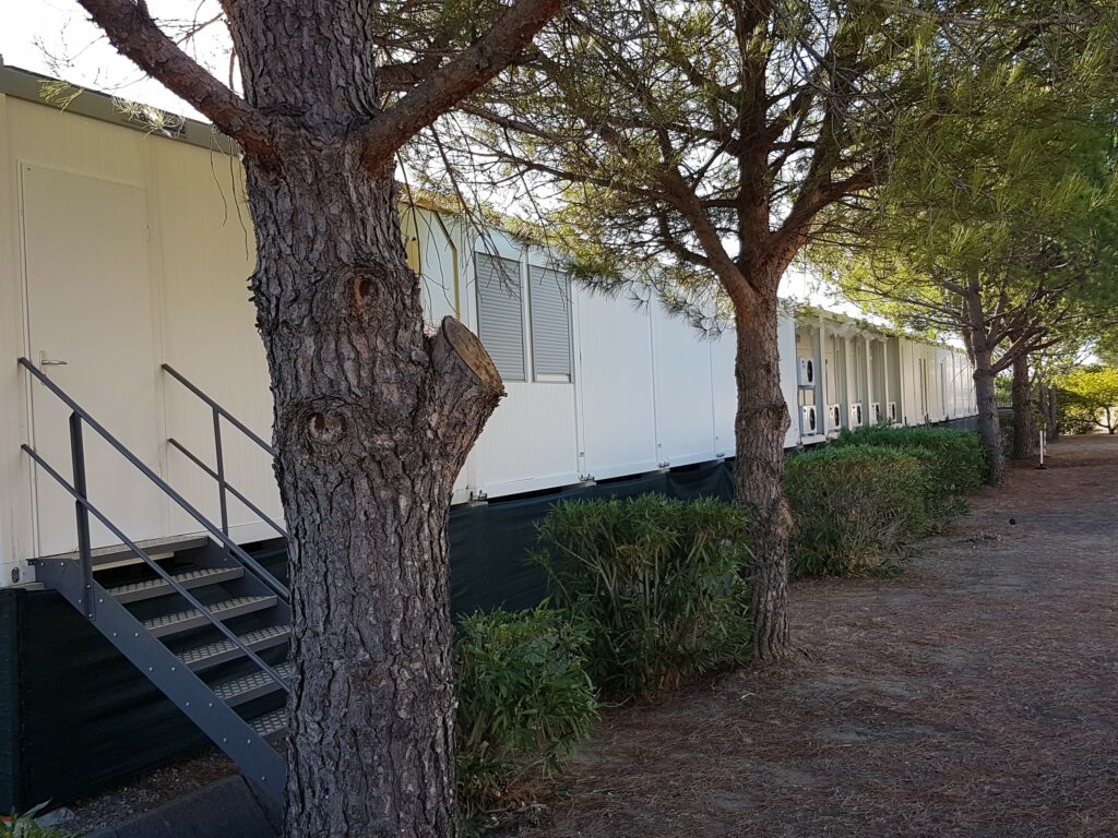 extérieur de bâtiment modulaire