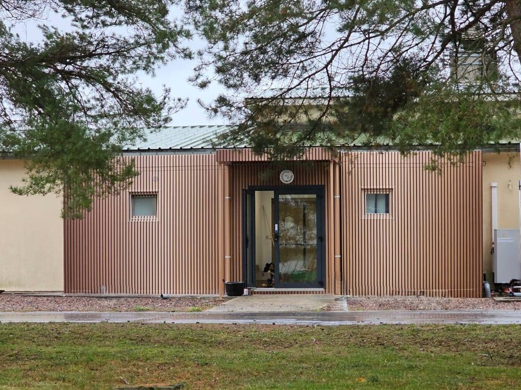 bâtiment modulaire avec impression numérique