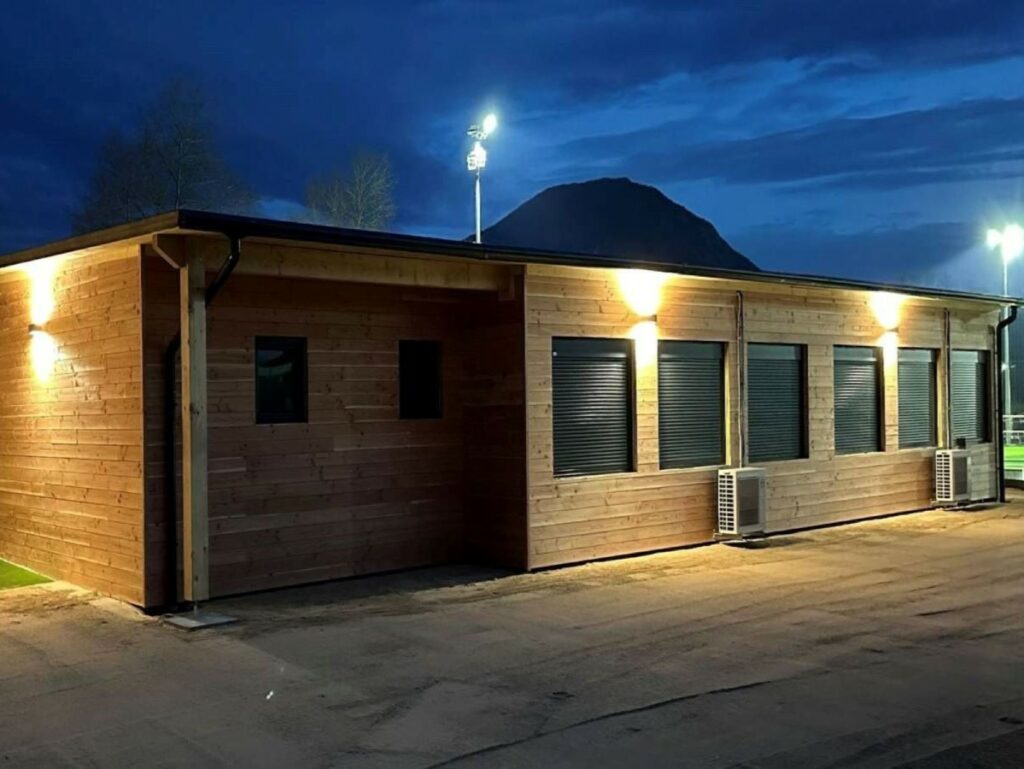 école en bois modulaire