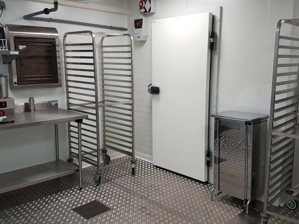 chambre froide bâtiment modulaire