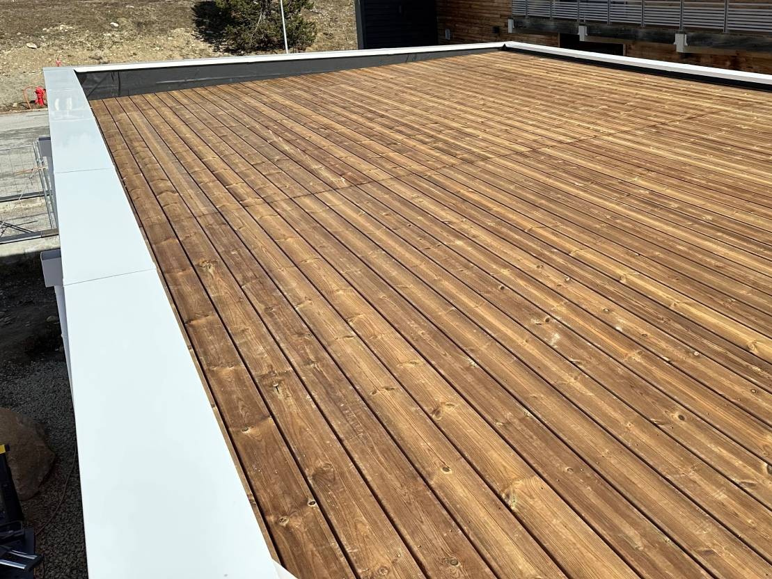 toit salle de classe modulaire